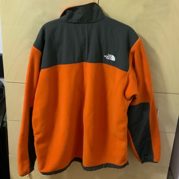 The North Face Vibrant Orange and Black Jacket - Picture 2 of 5